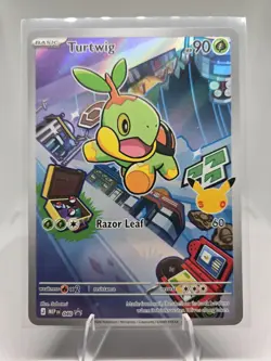 Pokemon TCG Turtwig 040 Me: Mega Evolution Promo Holo English Basic 90HP 2026 - Image 1