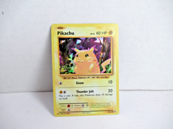 Pikachu (Cracked Ice Holo) 35/108 Holo Holo Rare Deck Exclusives Pokemon Holo LP - Image 1