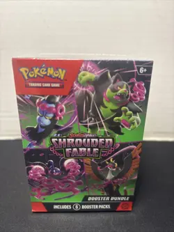 Pokemon TCG Scarlet & Violet Shrouded Fable Booster Bundle 6 Booster Packs New - Image 1