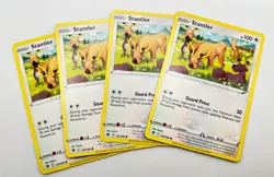 Pokemon Cards Astral Radiance 2022 Playset Stantler 125/189 x4 4x - Image 1