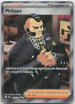 Pokemon : Philippe Chaos Rising 110/086 : Holo Ultra Rare - Image 1