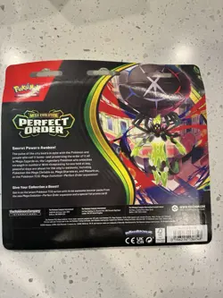 Perfect Order TCG Build & Battle & 3 Pack Blister Chikorita Promo Factory Sealed - Image 4
