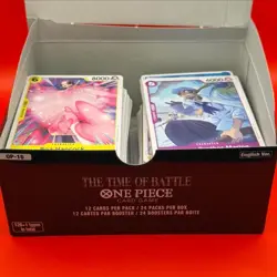 Bandai One Piece Card Game OP-16 The Time of Battle Booster Box English bulk 200 - Image 1