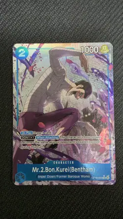 Mr. 2 Bon Clay OP16-055 Alt Art One Piece TCG English NM - Image 1