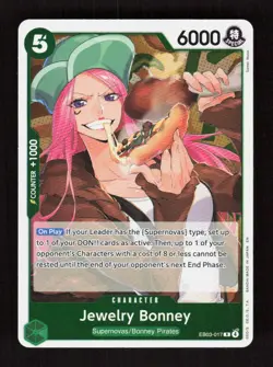 Jewelry Bonney Foil EB03-017 Extra Booster: One Piece Heroines Edition R NM - Image 1