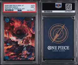 Bandai One Piece Card Game EB04 Edward Weevil #023 Special Alt Art Foil PSA 9 JP - Image 1