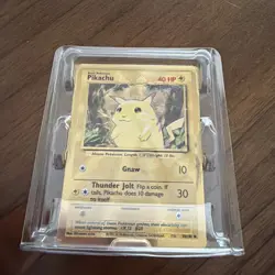 Pikachu 58/102 - Gold Metal Card - Celebrations UPC Promo - Pokemon Card - NM - Image 1