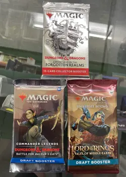 MTG D&D Forgotten Realms Collectors, Baldurs Gate, And Lord Of The Rings - Image 1