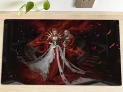 MTG Edgar Markov Olivia Voldaren Table Playmat TCG CCG Pad Trading Card Game Mat - Image 1