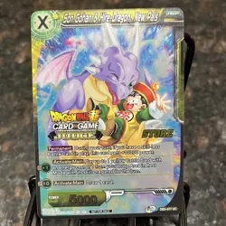 Son Gohan & Hire Dragon New Pals JUDGE STAMP Foil Dragon Ball Super Card Game NM - Image 1