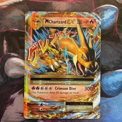 Mint M Charizard EX 13/108 Ultra Rare XY Evolutions Holo Fire Pokemon Card - Image 1