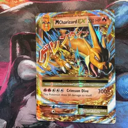 Mint M Charizard EX 13/108 Ultra Rare XY Evolutions Holo Fire Pokemon Card - Image 3