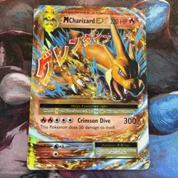 Mint M Charizard EX 13/108 Ultra Rare XY Evolutions Holo Fire Pokemon Card - Image 4