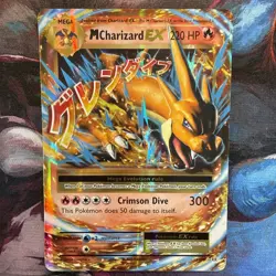 Mint M Charizard EX 13/108 Ultra Rare XY Evolutions Holo Fire Pokemon Card - Image 5