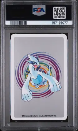 2000 POKEMON SILVER VERSION PLAYING CARDS 10 OF SPADES #243 RAIKOU PSA 10 - Image 2