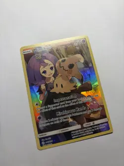 Pokemon Mimikyu TCG Cosmic Eclipse Holo Card 245/236 Secret Rare NM - Image 2