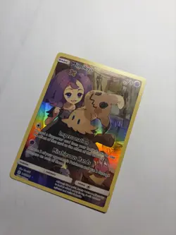 Pokemon Mimikyu TCG Cosmic Eclipse Holo Card 245/236 Secret Rare NM - Image 3