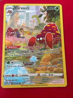 🔥1x Parasect TG01/TG30 Lost Origin TRAINER GALLERY Pokemon TCG Card MINT/NM🔥 - Image 1
