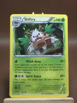 HP Pokemon Card - Shiftry XY23 - Black Star Promo - Holo - Image 1