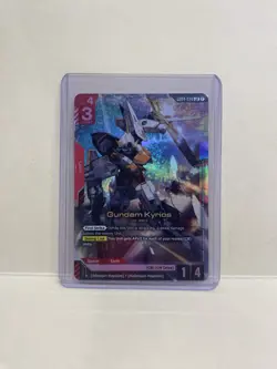 Gundam Kyrios GD04-034 LR Foil - Gundam Card Game - Phantom Aria English NM - Image 1
