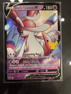 Dark Sylveon V SWSH134 SWSH: Sword & Shield Promo Cards Holo - Image 1