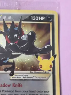 Greninja Gold Star Sealed Promo SWSH144 Celebrations ETB Pokemon TCG - 1 Card - Image 4
