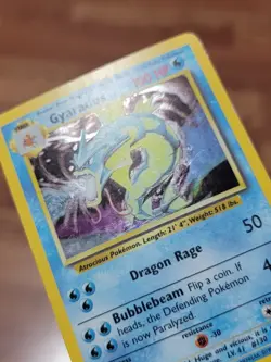 Gyarados 6/102 Base Set Unlimited Holo Rare Pokemon Card WOTC LP! - Image 3