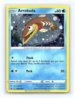 Arrokuda - Holo SWSH093 SWSH: Sword & Shield Promo Cards Promo NM - Image 1