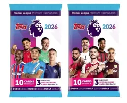 Topps Premier League 2026 Debut Edition Cards - Mega Tin #2 - Image 3