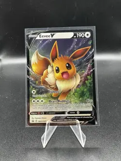 Eevee V SWSH065 SWSH: Sword & Shield Promo Cards Holo - Image 1