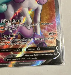 Galarian Rapidash V 167/198 Chilling Reign SWSH Pokemon TCG card - Image 3