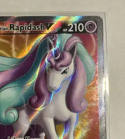 Galarian Rapidash V 167/198 Chilling Reign SWSH Pokemon TCG card - Image 4