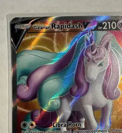 Galarian Rapidash V 167/198 Chilling Reign SWSH Pokemon TCG card - Image 5