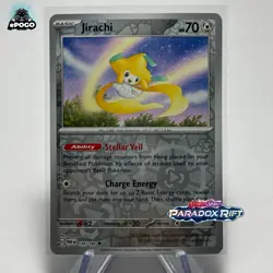 Jirachi 126/182 Reverse Holo Pokemon TCG: Paradox Rift Card MINT SHIPS TODAY! - Image 1