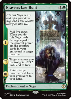 Kraven's Last Hunt 0105 ~ Rare MTG Marvel Spider-Man - Image 1