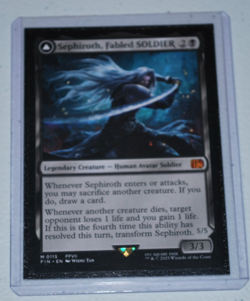 Magic the Gathering - Sephiroth, Fabled SOLDIER - Final Fantasy MTG - Near Mint - Image 2