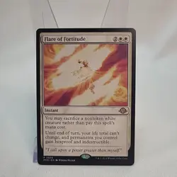 Flare of Fortitude MTG MH3 NM Non Foil Near Mint Fast Shipping From Canada - Image 1