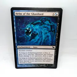 Helm of the Ghastlord 166 Common Shadowmoor Magic: The Gathering Lightly Played - Image 1