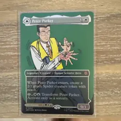 2025 Magic The Gathering Spider-Man The Amazing Spider-Man Peter Parker FOIL - Image 2