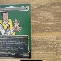 2025 Magic The Gathering Spider-Man The Amazing Spider-Man Peter Parker FOIL - Image 3
