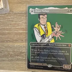 2025 Magic The Gathering Spider-Man The Amazing Spider-Man Peter Parker FOIL - Image 4