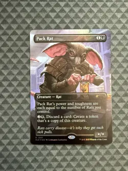 MTG Pack Rat #1307 Rainbow Foil Rare Secret Lair Drop Series (SLD) - Image 1