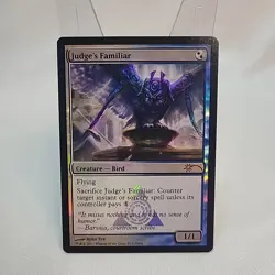 Judges Familiar FNM Promo Foil MTG NM Near Mint Fast 2 Day Shipping From Canada - Image 1