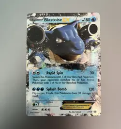 Pokemon Blastoise EX XY30 XY Promo Holo English Basic 180 HP - Image 1