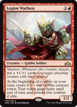 Legion Warboss Light Play, English Magic the Gathering MTG Guilds of Ravnica - Image 1