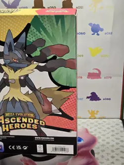 Pokemon TCG Ascended Heroes Premium Poster Collection Mega Lucario Box - Image 4