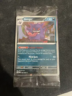 Pokemon TCG Gengar 050/088 Eb Games Perfect Order Stamped Sealed English Promo - Image 1