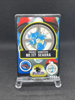 Seadra No 117 Pokemon Sealdass Sticker 1997 Nintendo Japanese - Image 1
