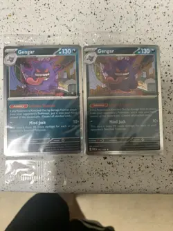 2x Gengar 050/088 EB Games Promo Pokemon TCG English Sealed - Image 1