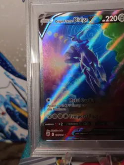 2022 Pokemon Origin Forme Dialga V Full Art 177/189 Astral Radiance PSA 10 - Image 5